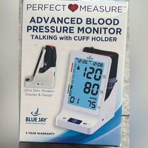 BLUE JAY Elite Healthcare Brand Big Digit Talking DLX BP Monitor